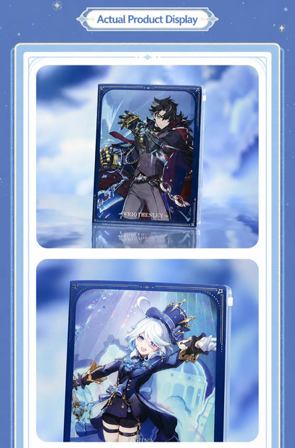 Genshin Wishing Series file folder full character lineup overview