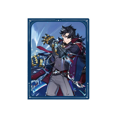 Genshin Wishing Series file folder featuring Wriothesley character design