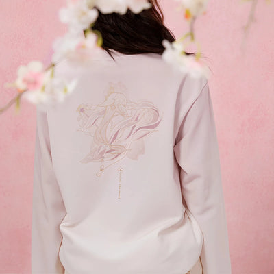 genshin yae miko long sleeve shirt daily wear outfit styling