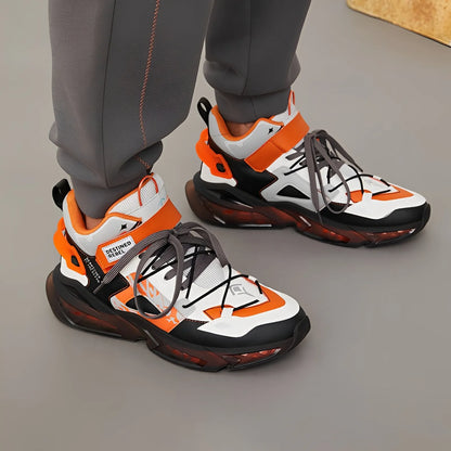 Honkai Impact 3 Flamescion Series sneakers inspired by Kiana Kaslana front view anime themed streetwear shoes