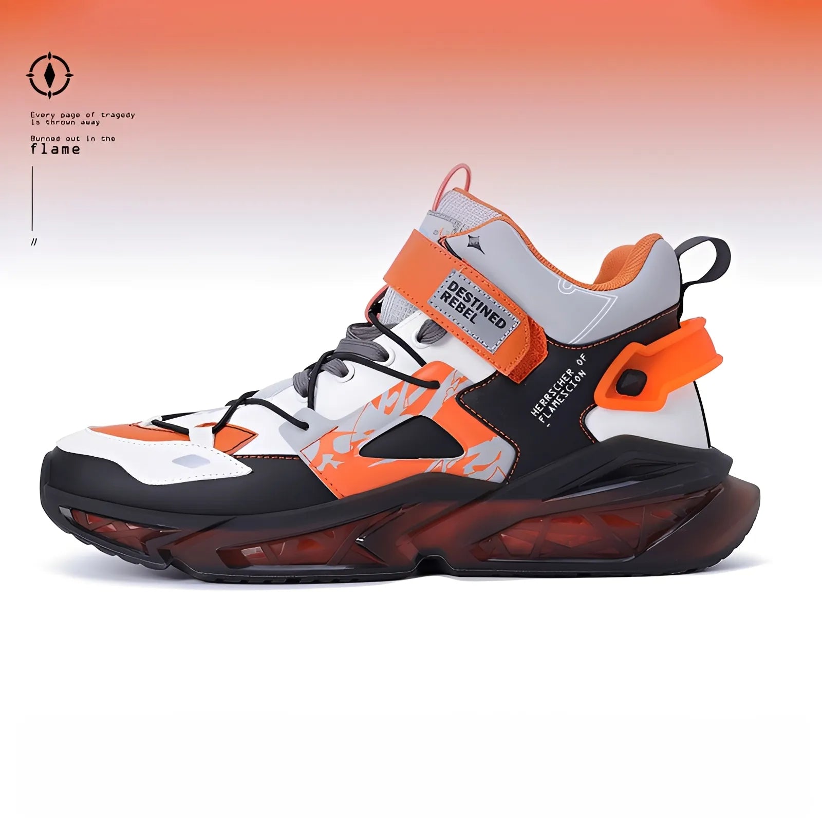 Honkai Impact 3 Kiana Kaslana Flamescion Series sneakers TPU EVA sole design anime themed shoes