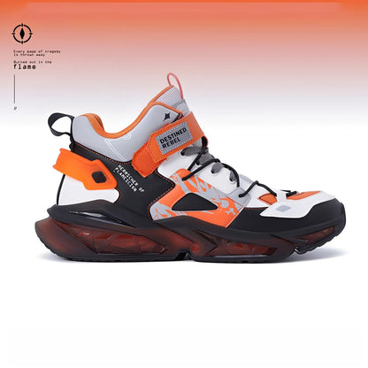 Honkai Impact 3 Flamescion Series sneakers worn display inspired by Kiana Kaslana anime streetwear footwear