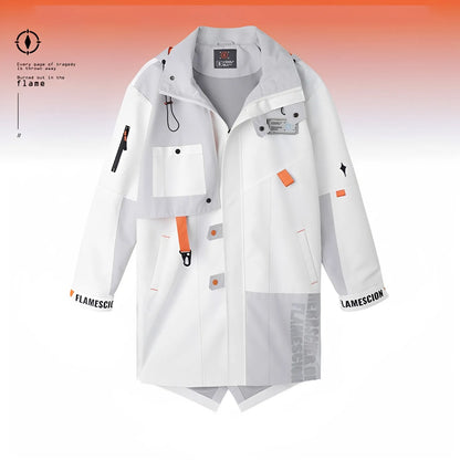 Honkai Impact 3 Herrscher of Flamescion Kiana jacket design details with orange accents