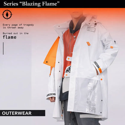Honkai Impact 3 Herrscher of Flamescion Kiana themed jacket worn by model