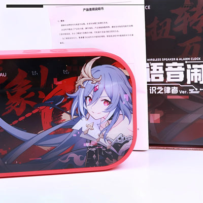 Honkai Impact 3 Herrscher of Sentience alarm clock with built in speaker anime themed bedside device