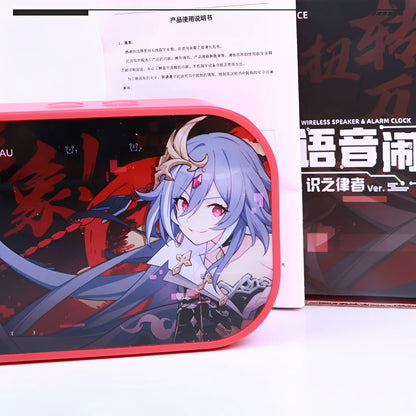 Honkai Impact 3 Herrscher of Sentience alarm clock with built in speaker anime themed bedside device