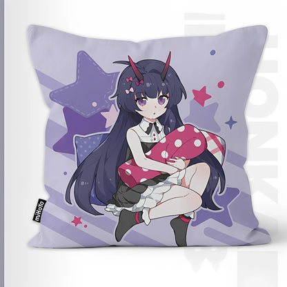 Honkai Impact 3 Herrscher Series cushion featuring Raiden Mei Herrscher of Thunder design