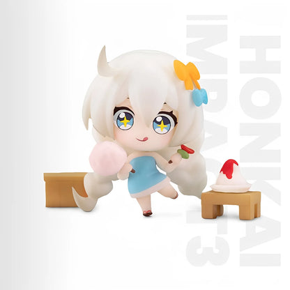 Honkai Impact 3 Hot Spring Vacation chibi figure Kiana collectible anime desk figure
