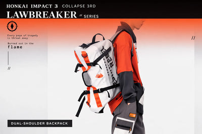 Honkai Impact 3 Kiana Herrscher of Flamescion backpack size information and dimensions