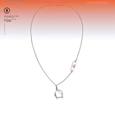 Kiana Herrscher of Flamescion ring necklace pendant detail Honkai Impact 3 collectible accessory