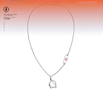 Kiana Herrscher of Flamescion ring necklace pendant detail Honkai Impact 3 collectible accessory