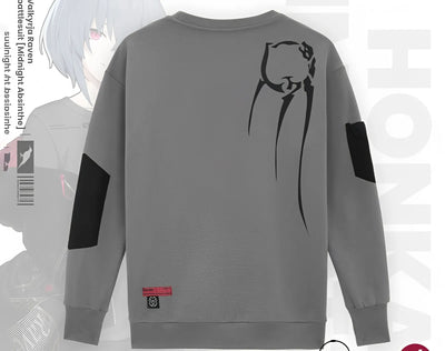 Natasha Midnight Absinthe sweatshirt inspired by Honkai Impact 3 battlesuit design