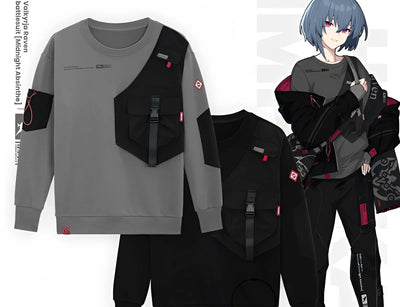 Washing instructions for Honkai Impact 3 Natasha Midnight Absinthe sweatshirt