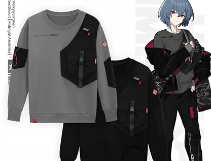 Washing instructions for Honkai Impact 3 Natasha Midnight Absinthe sweatshirt