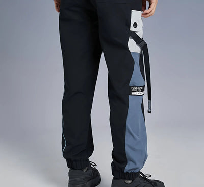 Post-Honkai Odyssey Bronya tactical pants side design anime techwear cargo pants
