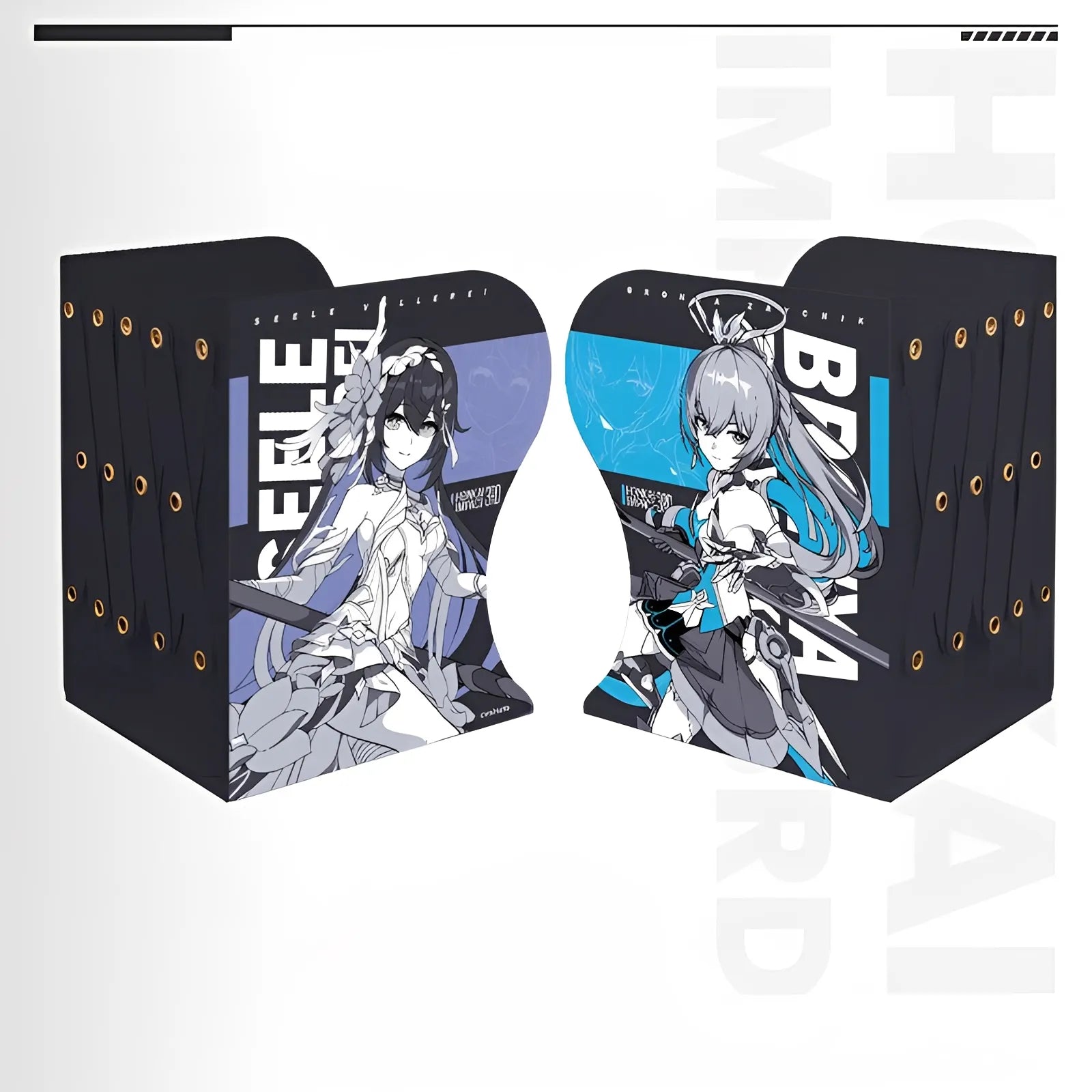 Honkai Impact 3rd Bronya Seele Expandable Metal Bookends