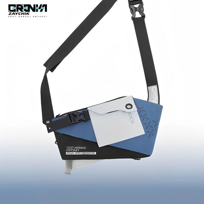 Full view of Honkai Impact 3rd Bronya Silverwing Series chest bag anime techwear accessory