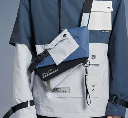 Honkai Impact 3rd Bronya Silverwing chest bag worn crossbody techwear style anime merchandise