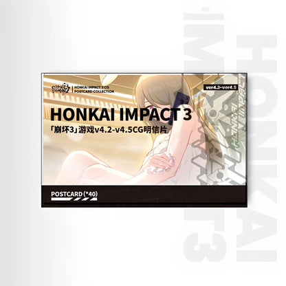 Honkai Impact 3rd CG postcard set game illustration preview