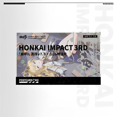 Honkai Impact 3rd CG postcard set character close up artwork