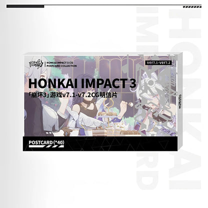 Honkai Impact 3rd CG postcard set character artwork card