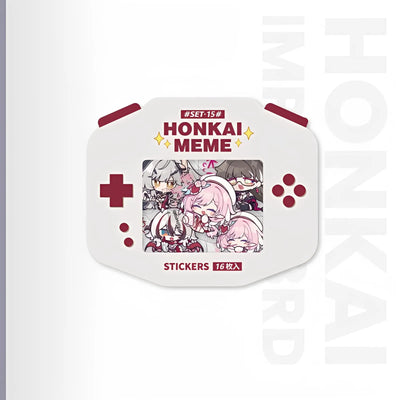 Honkai Impact 3rd chibi meme stickers