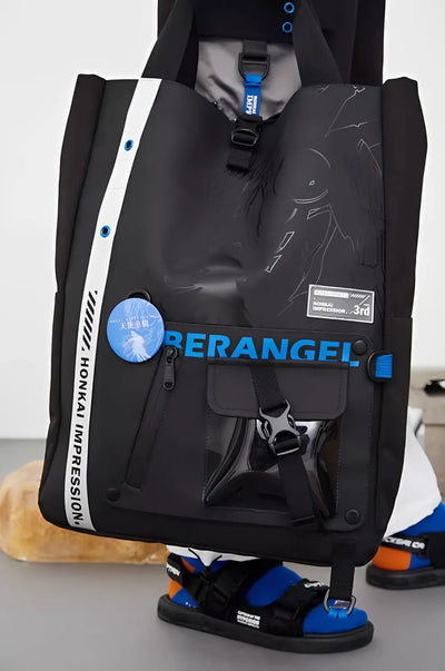Honkai Impact 3rd Honkai Impression Backpack Detachable Front Pouch Messenger Bag Design