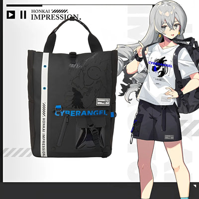 Honkai Impact 3rd Honkai Impression Angel Refactoring Tote Backpack Kiana Front View
