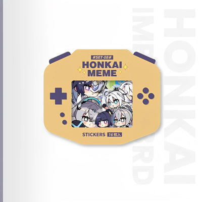 Honkai Impact 3rd chibi character meme stickers