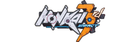 Honkai Impact 3rd official game logo with mechanical sci-fi design