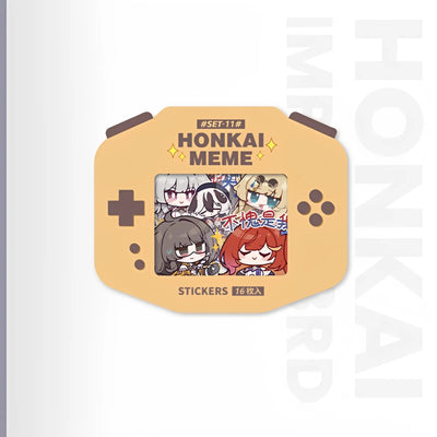 Honkai Impact 3rd meme series anime stickers