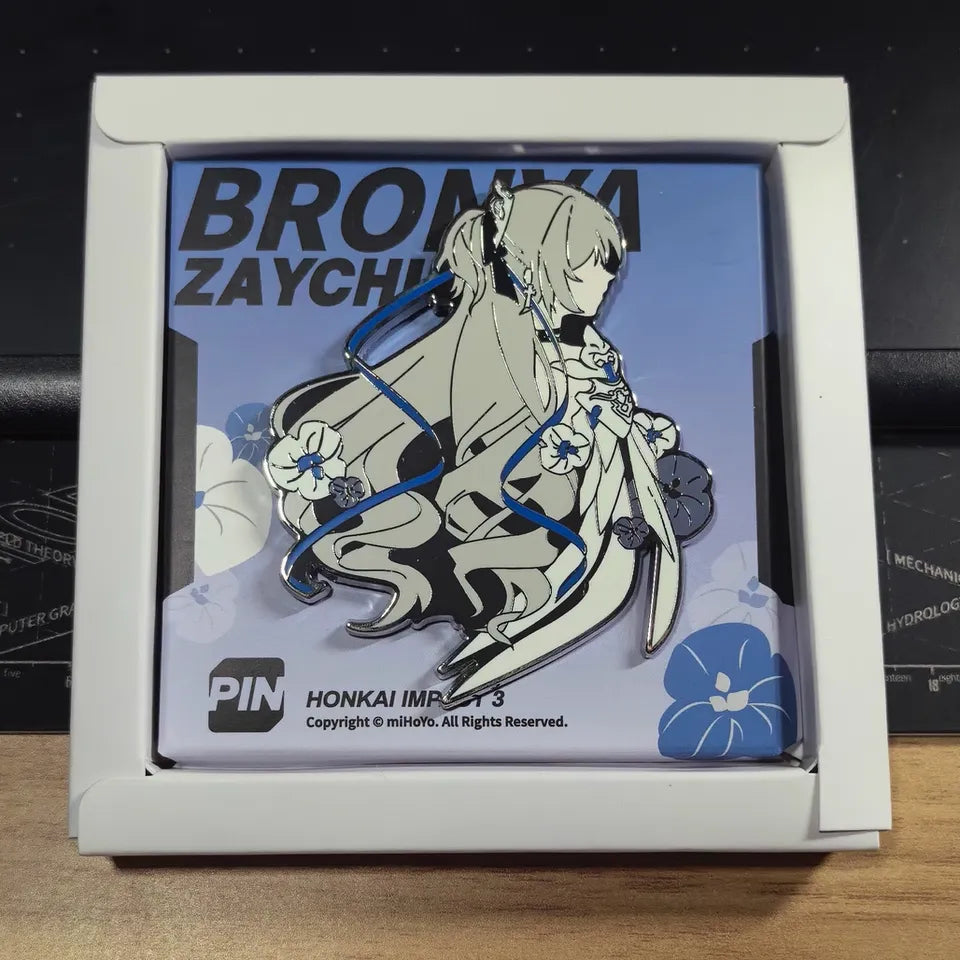 Honkai Impact 3rd Valkyrie Impression Metal Badge – Griseo