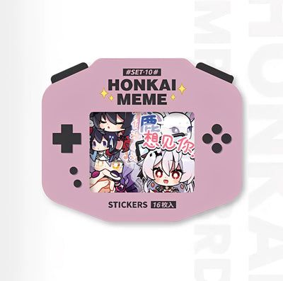 Honkai Impact 3rd transparent PET stickers