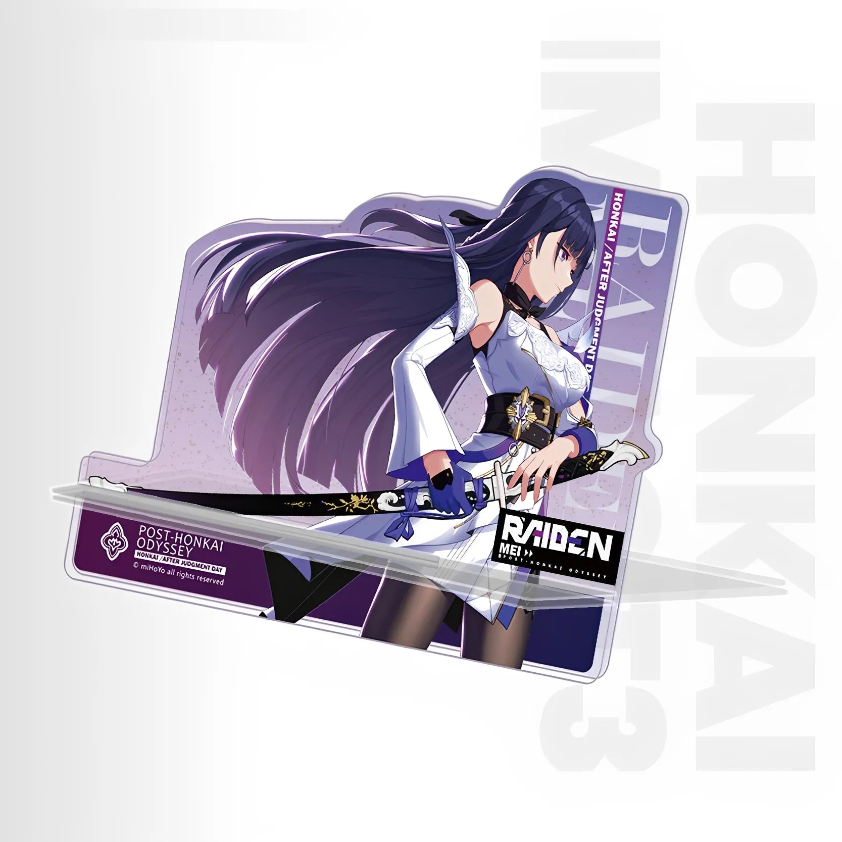 Honkai Impact 3rd Raiden Mei Herrscher of Thunder acrylic smartphone stand
