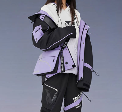 Rita Fallen Rosemary inspired jacket from Honkai Impact 3rd anime streetwear outfit