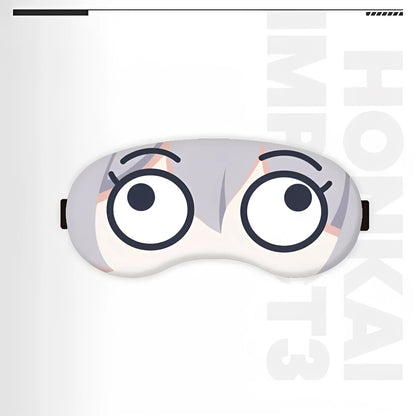 Honkai Impact 3rd Theresa plush sleep eye mask cute character design soft sleep mask cosplay accessory
