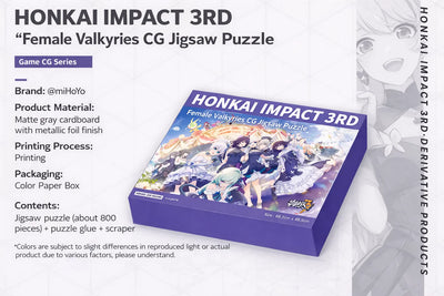 Honkai Impact 3rd Valkyries CG Jigsaw Puzzle Product Details