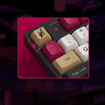 Honkai Impact 3rd Yae Sakura Mechanical Keyboard Tri Mode Connectivity