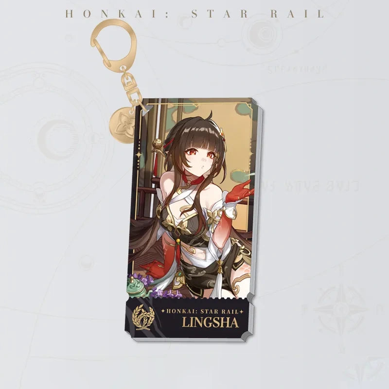 Honkai: Star Rail Lingsha Abundance acrylic charm
