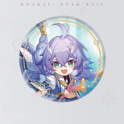 Honkai: Star Rail Bailu Abundance tinplate badge