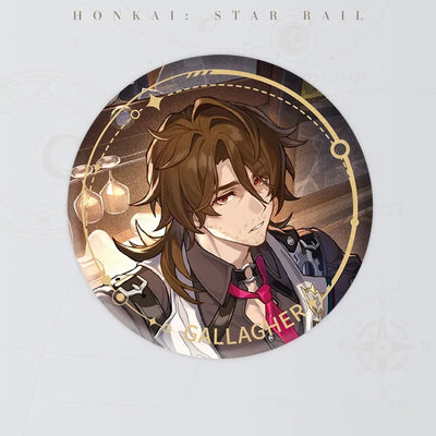 Honkai: Star Rail Gallagher Abundance tinplate badge