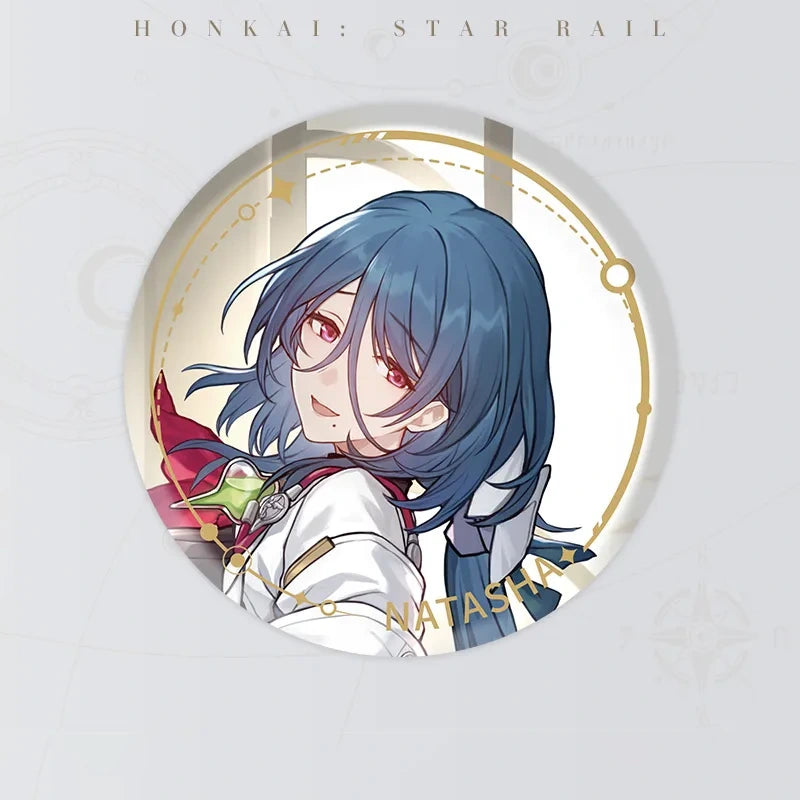 Honkai: Star Rail Natasha Abundance tinplate badge
