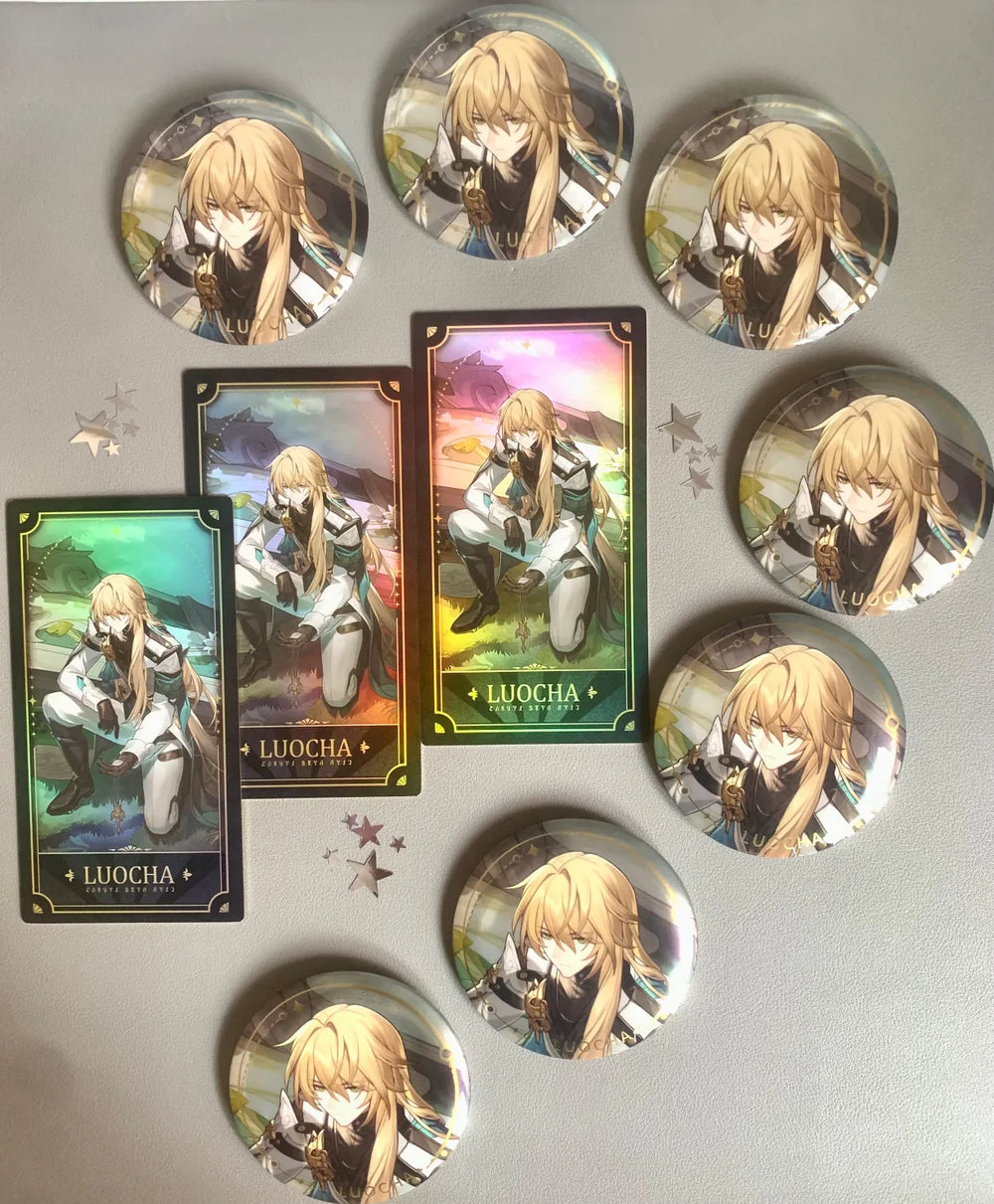 Honkai: Star Rail Character Artwork Series Abundance Badges