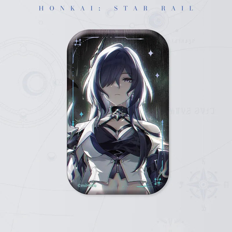Honkai: Star Rail Along the Passing Shore Light Cone Tinplate Badge
