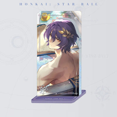 Honkai: Star Rail Baptism of Pure Thought Light Cone Flowing Sand Acrylic Standee