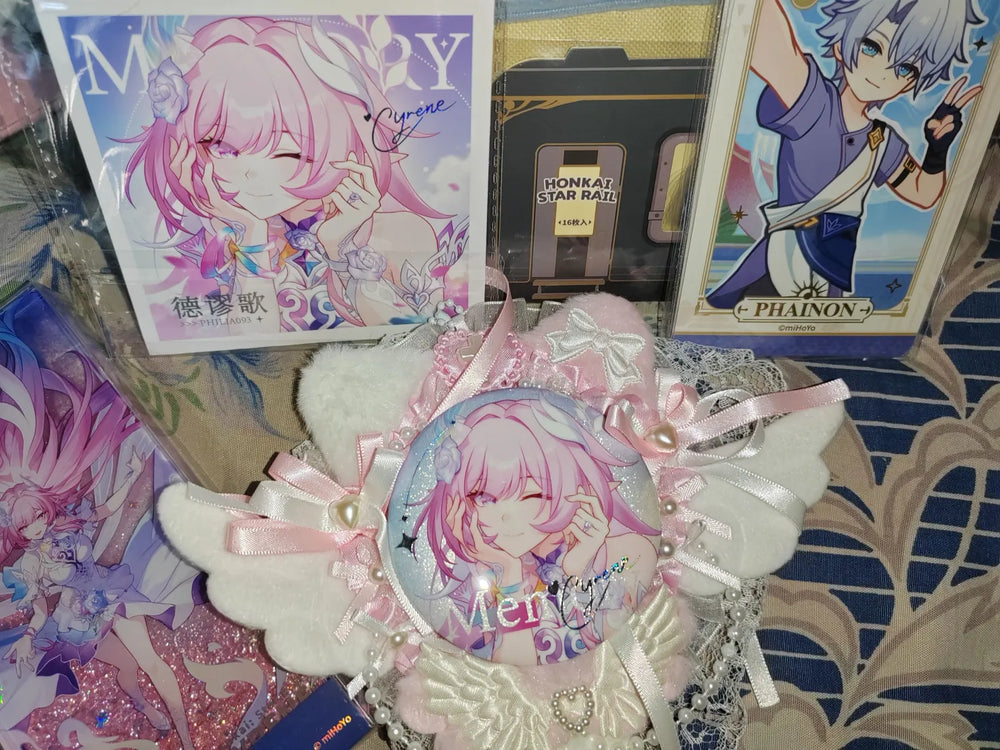 Honkai: Star Rail Character Artwork Series Présentoir Acrylique à Sable Pailleté