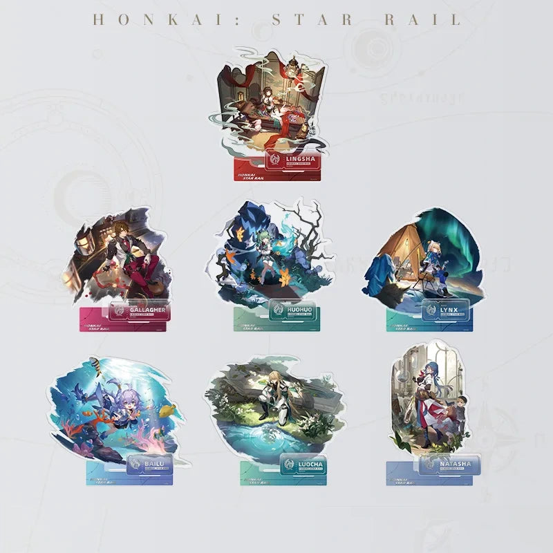 Honkai: Star Rail Character Artwork Series Abundance Acrylic Standees