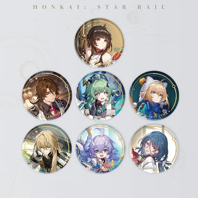 Honkai: Star Rail Character Artwork Series Abundance Badges