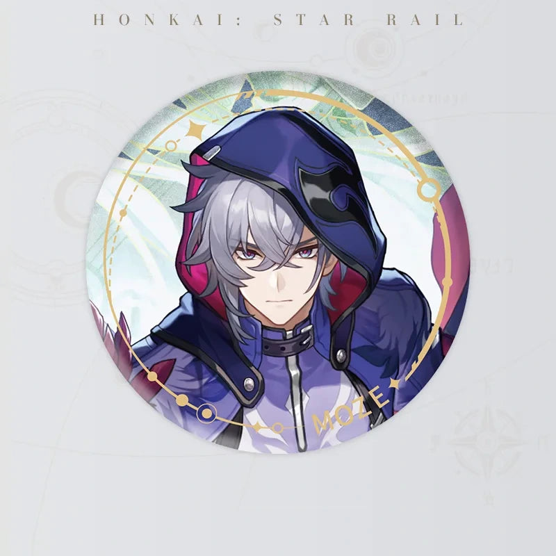 Honkai: Star Rail Character Artwork Series The Hunt Badge featuring Moze