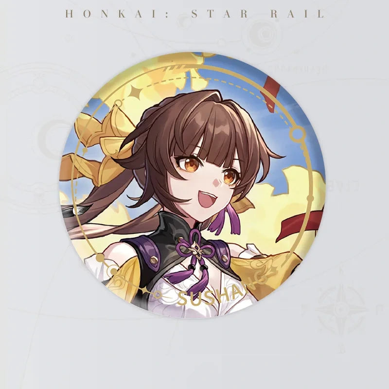 Honkai: Star Rail Character Artwork Series The Hunt Badge featuring Sushang